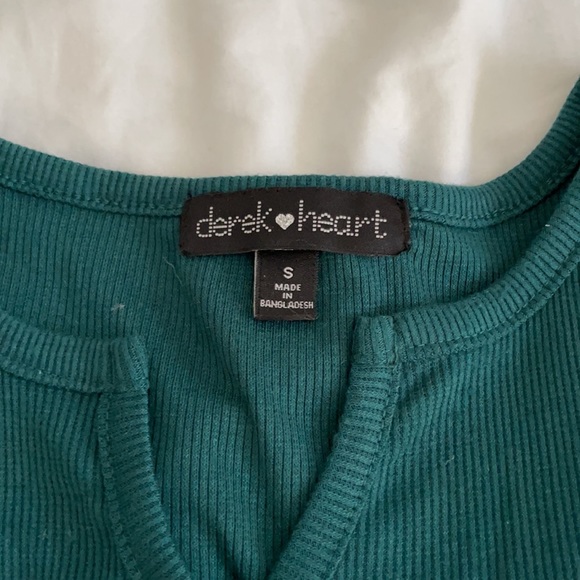 dark aquamarine top in a size small - Picture 2 of 4